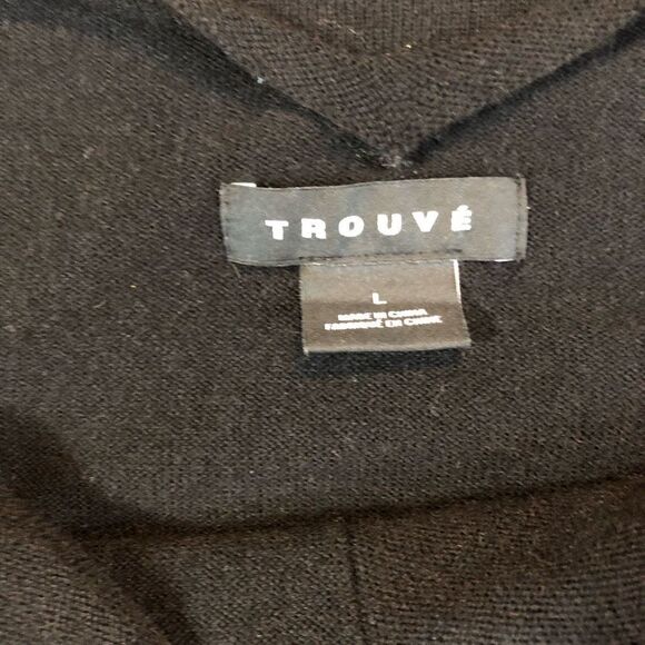 Trouvé Women’s Black Scoop Neck Sweater size Large - Picture 7 of 8